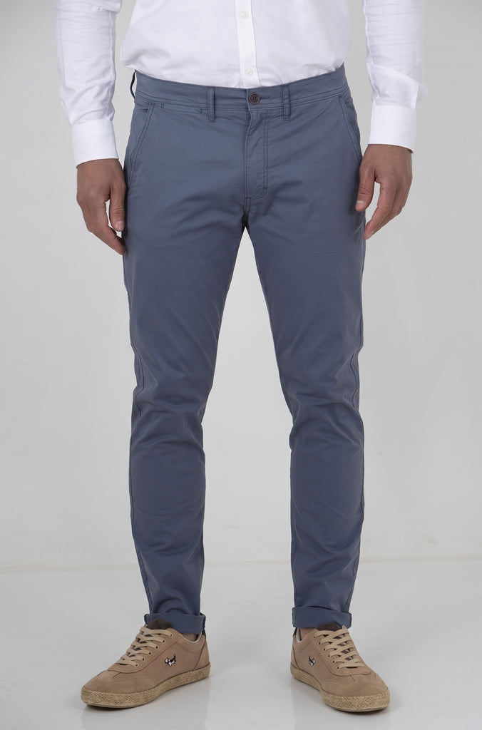 Pantalón Básico Elástico Índigo