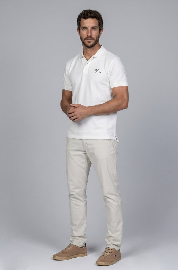 Polo Daltona Blanco