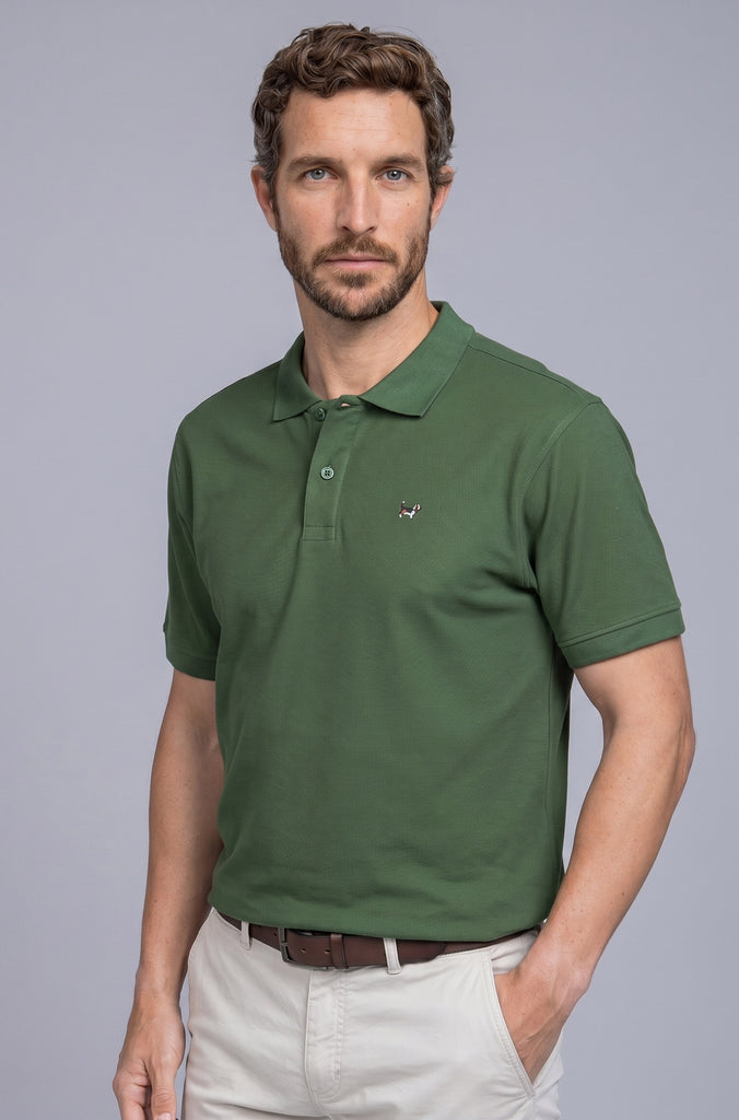 Polo Básico Brandon Verde Medio