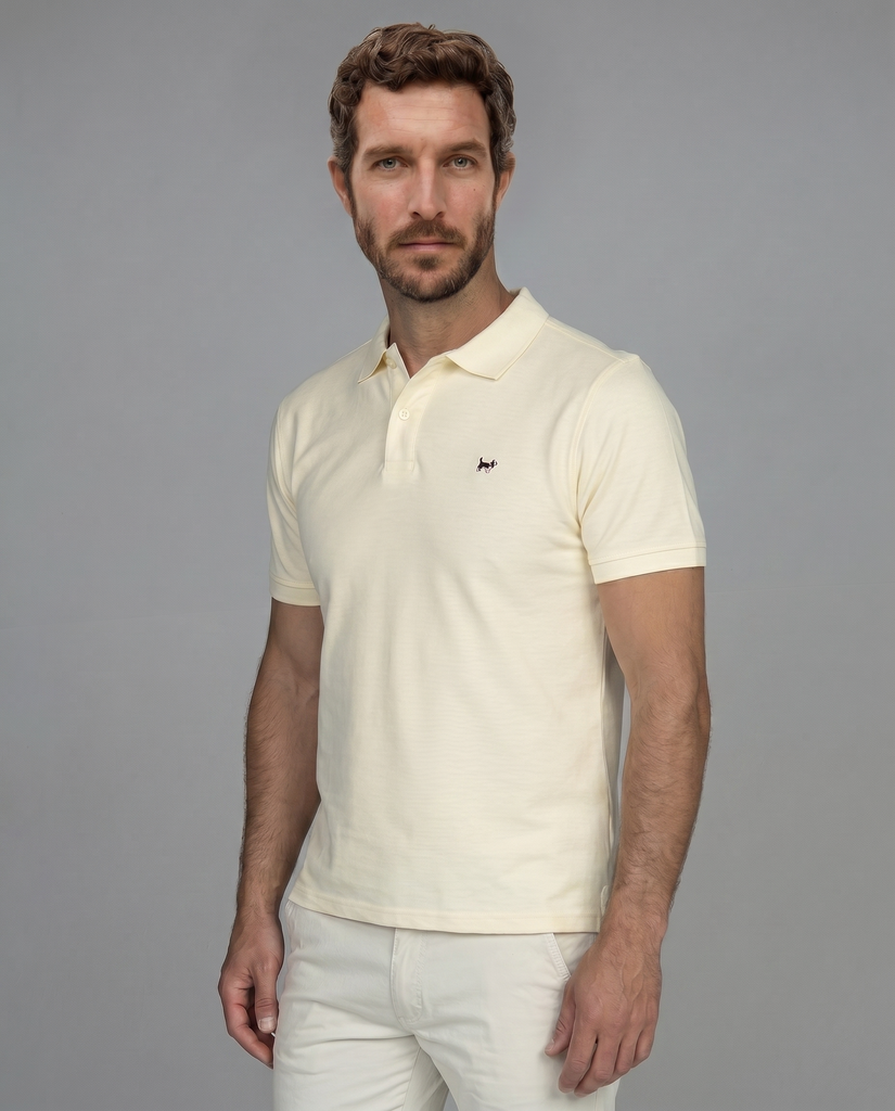 Polo Básico Brandon Amarillo Palo