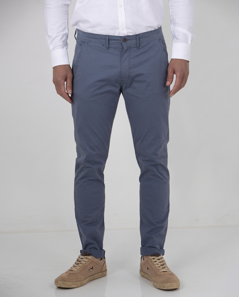Pantalón Básico Elástico Índigo