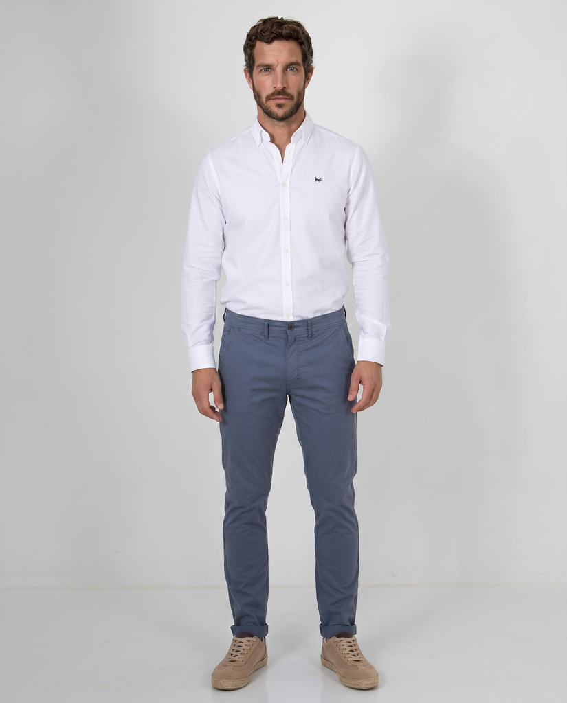 Pantalón Básico Elástico Índigo