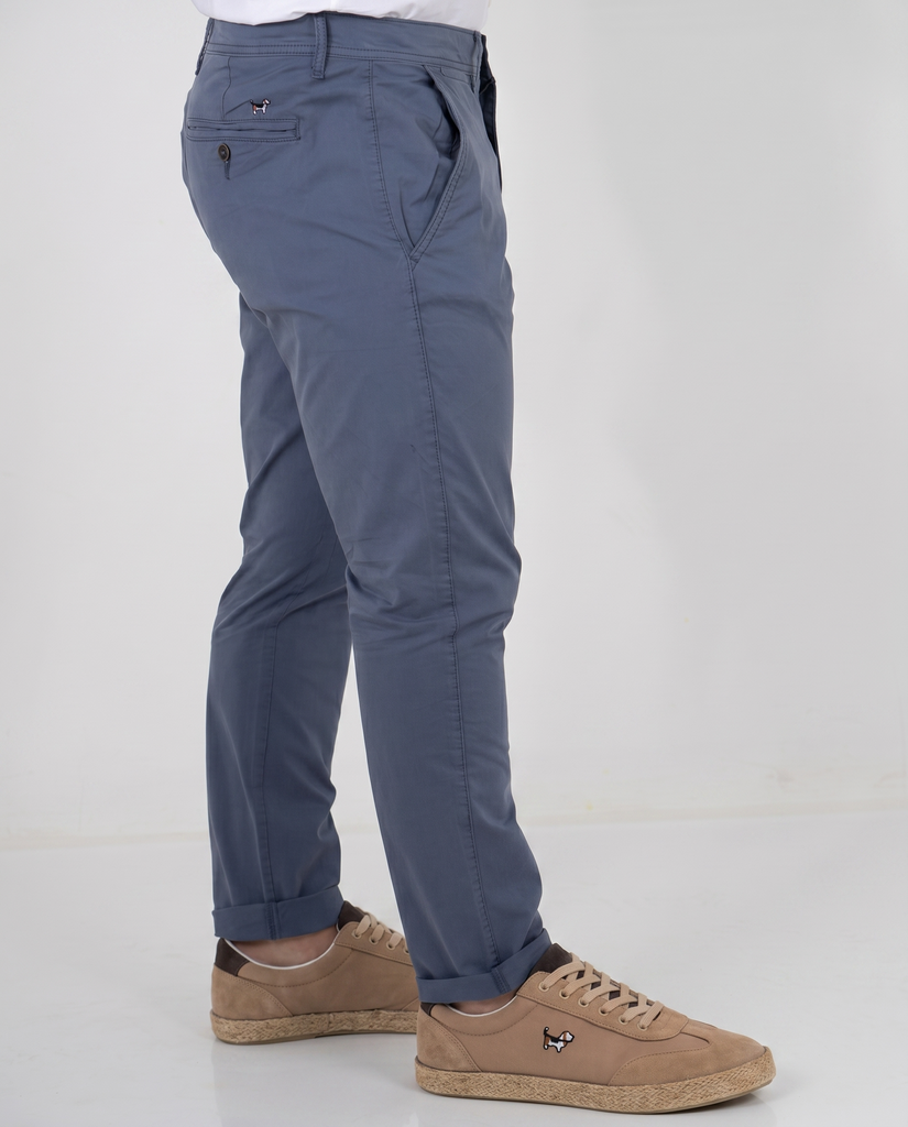 Pantalón Básico Elástico Índigo