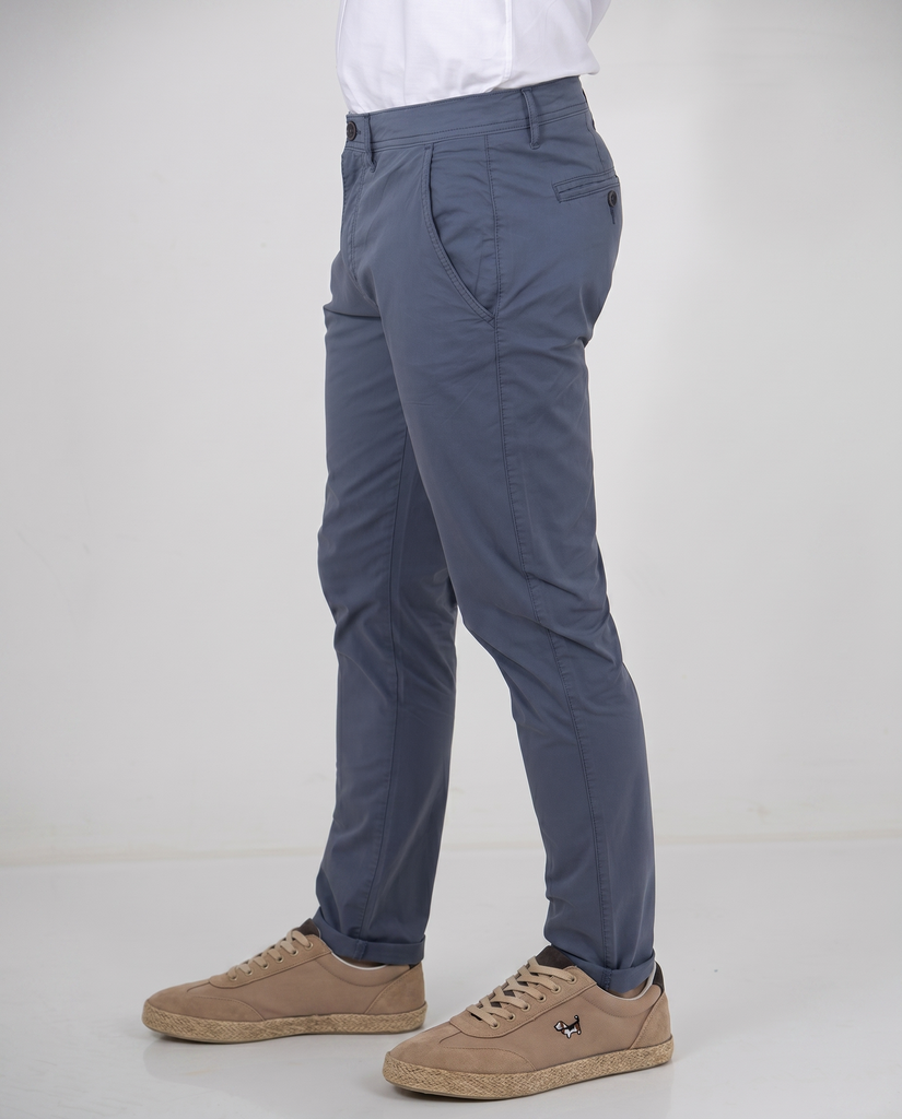 Pantalón Básico Elástico Índigo