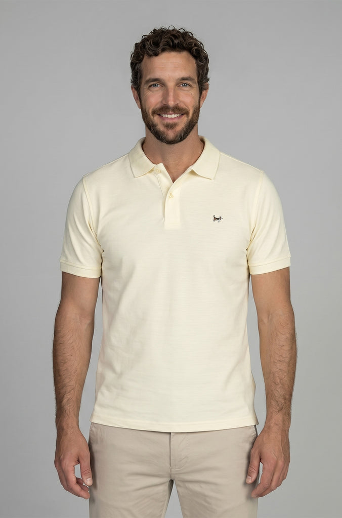 Polo Básico Brandon Amarillo Palo