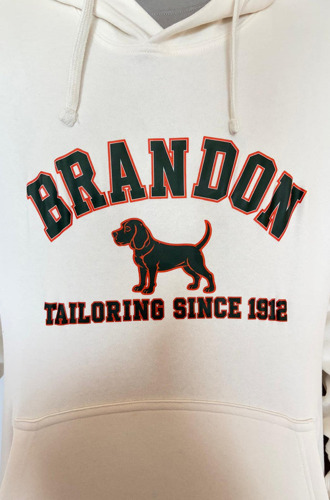 Sudadera Brandon tailoring blanco roto