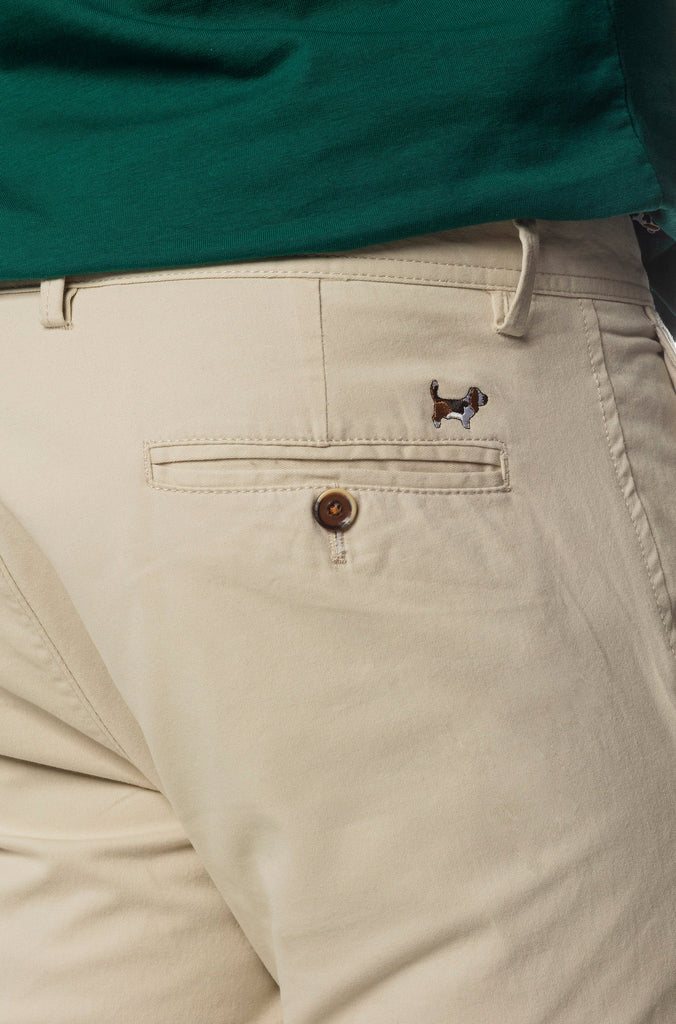 Pantalón Chino Sicilia CUSTOM Fit Color Piedra