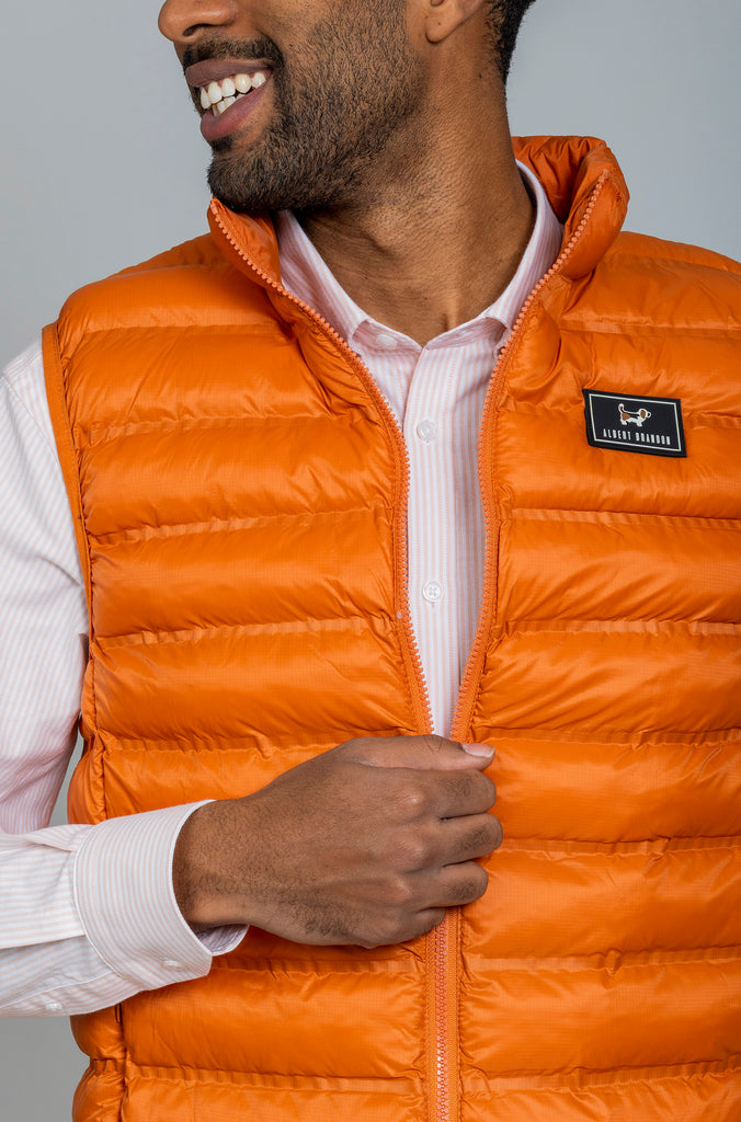 Chaleco Bergamo Ultralight Color Naranja