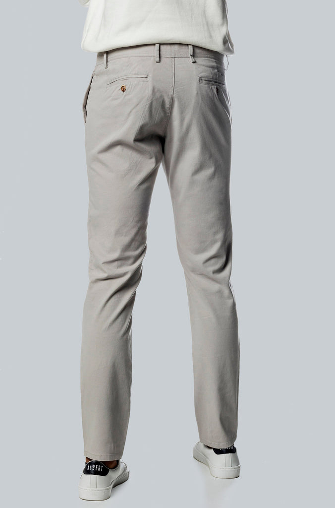 Pantalón Chino Sicilia CUSTOM Fit Color Perla